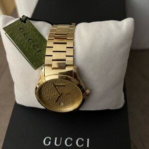 Gucci G Timeless Luxurious Gold Men's Watch